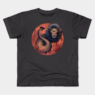 Fire Lion - Apparel Kids T-Shirt